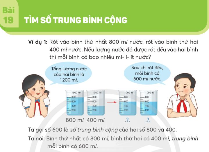 Khái Niệm Trung Bình Cộng